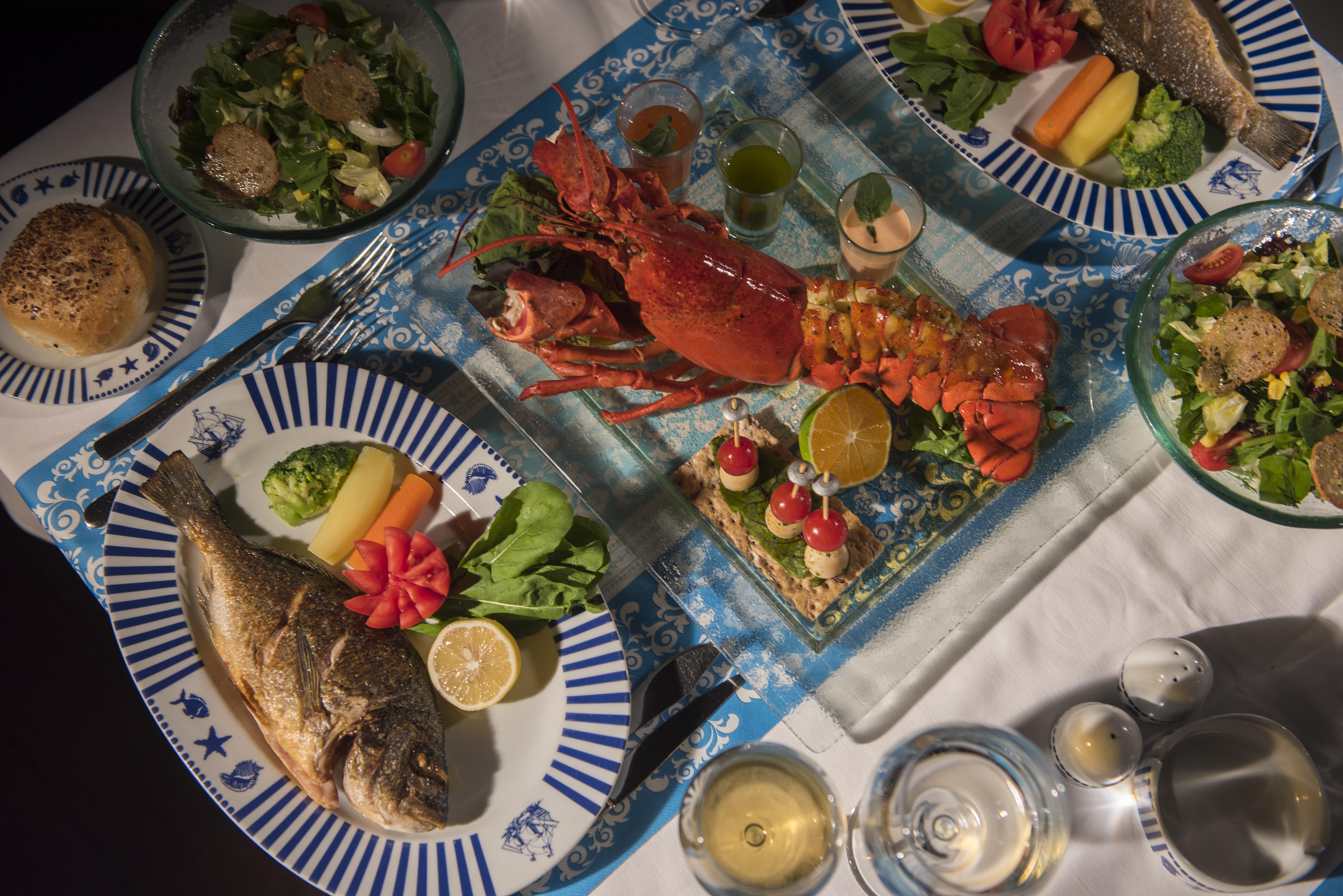 Sentido Kamelya Fulya Hotel&Aqua - Ultra All Inclusive Colakli Exterior foto Seafood dinner