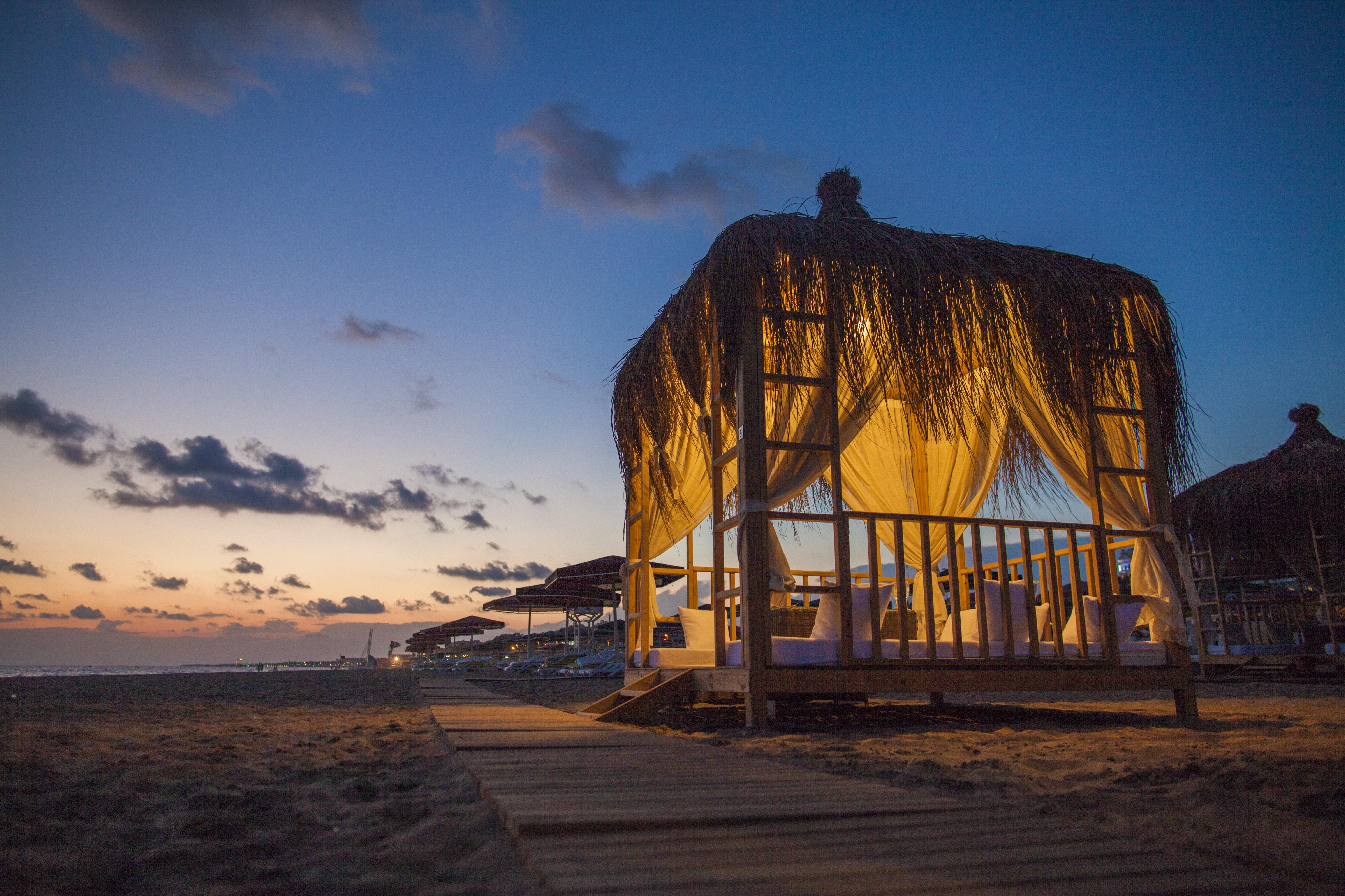 Sentido Kamelya Fulya Hotel&Aqua - Ultra All Inclusive Colakli Exterior foto Sunset at the beach