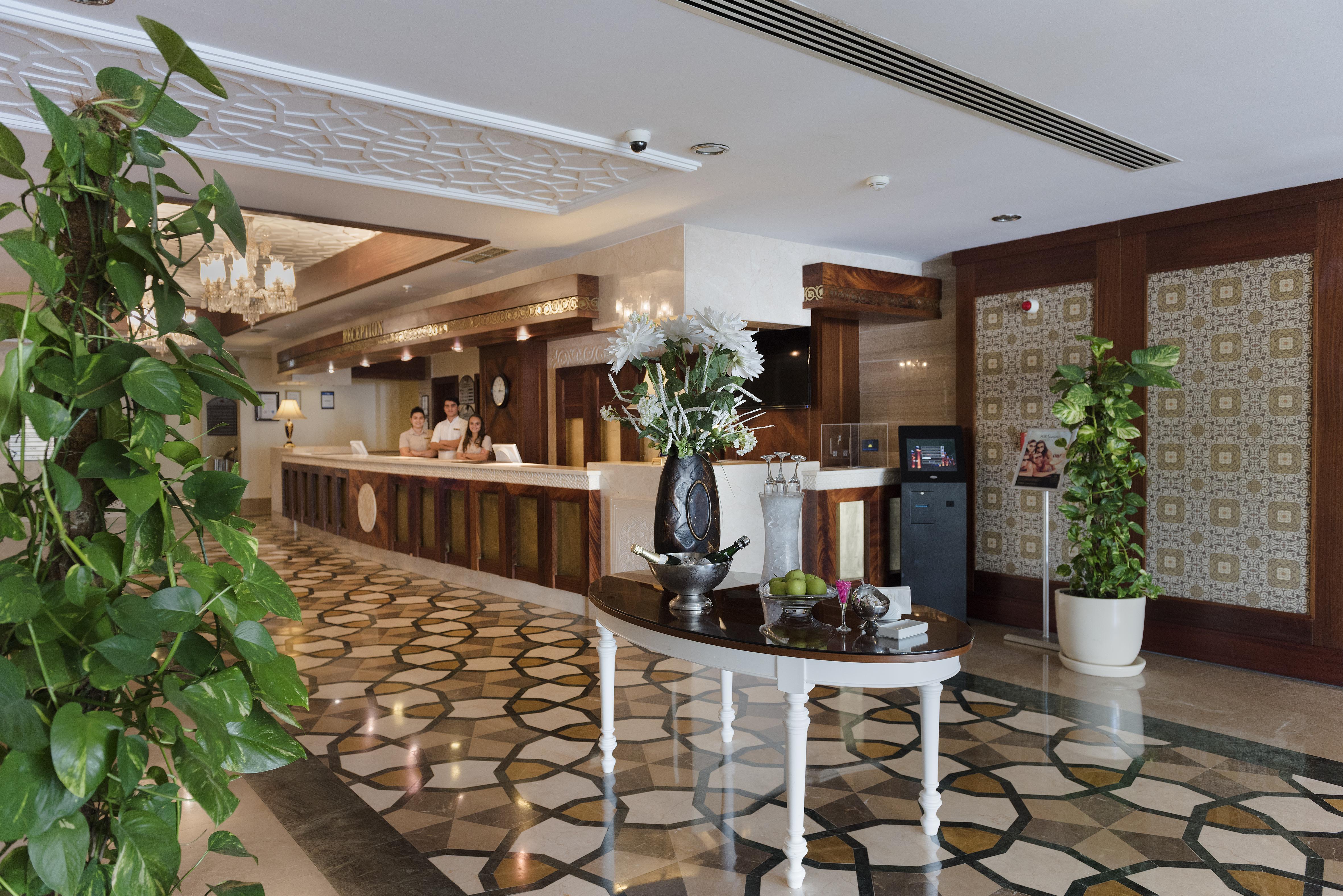 Sentido Kamelya Fulya Hotel&Aqua - Ultra All Inclusive Colakli Exterior foto Lobby