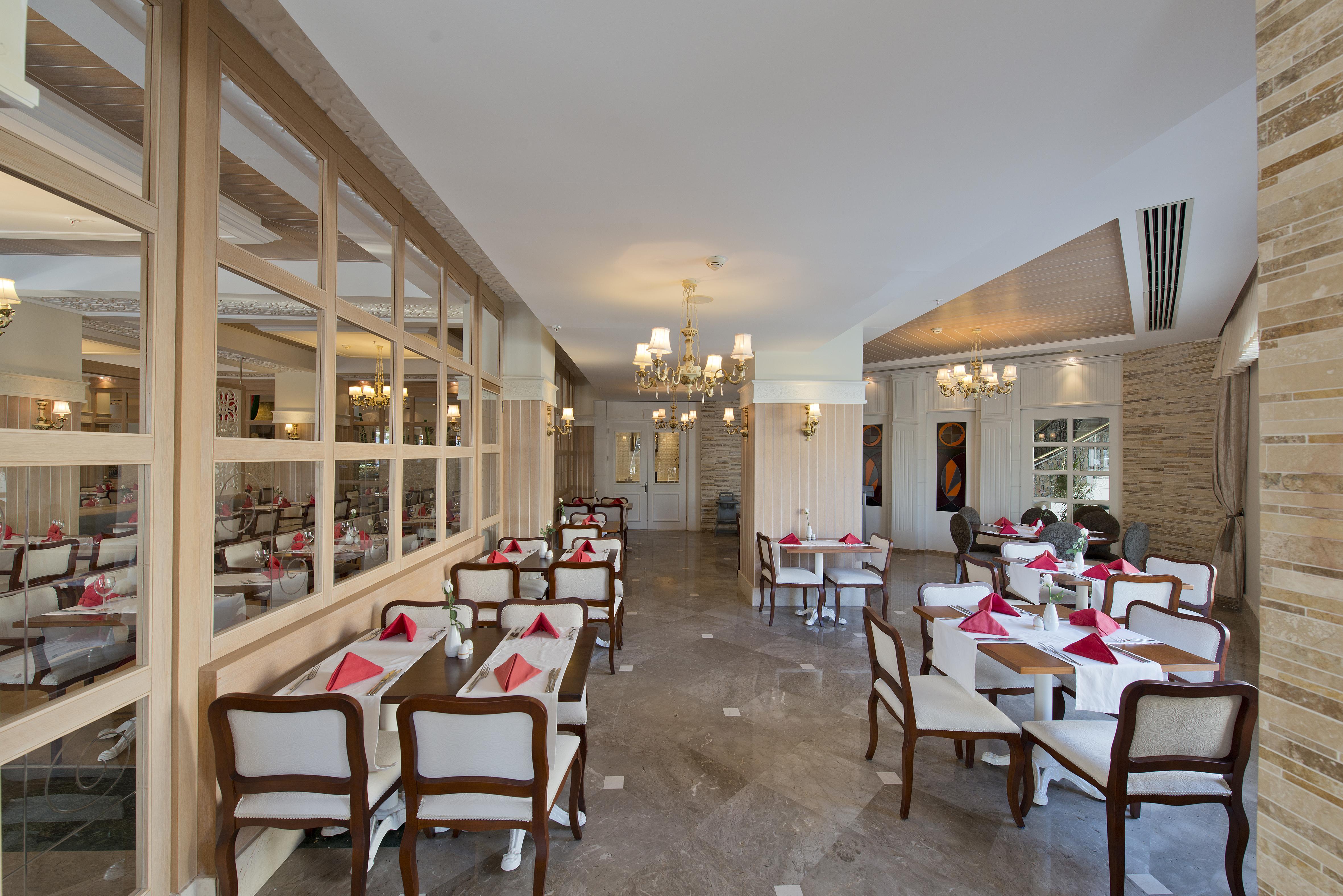 Sentido Kamelya Fulya Hotel&Aqua - Ultra All Inclusive Colakli Exterior foto The restaurant at the hotel