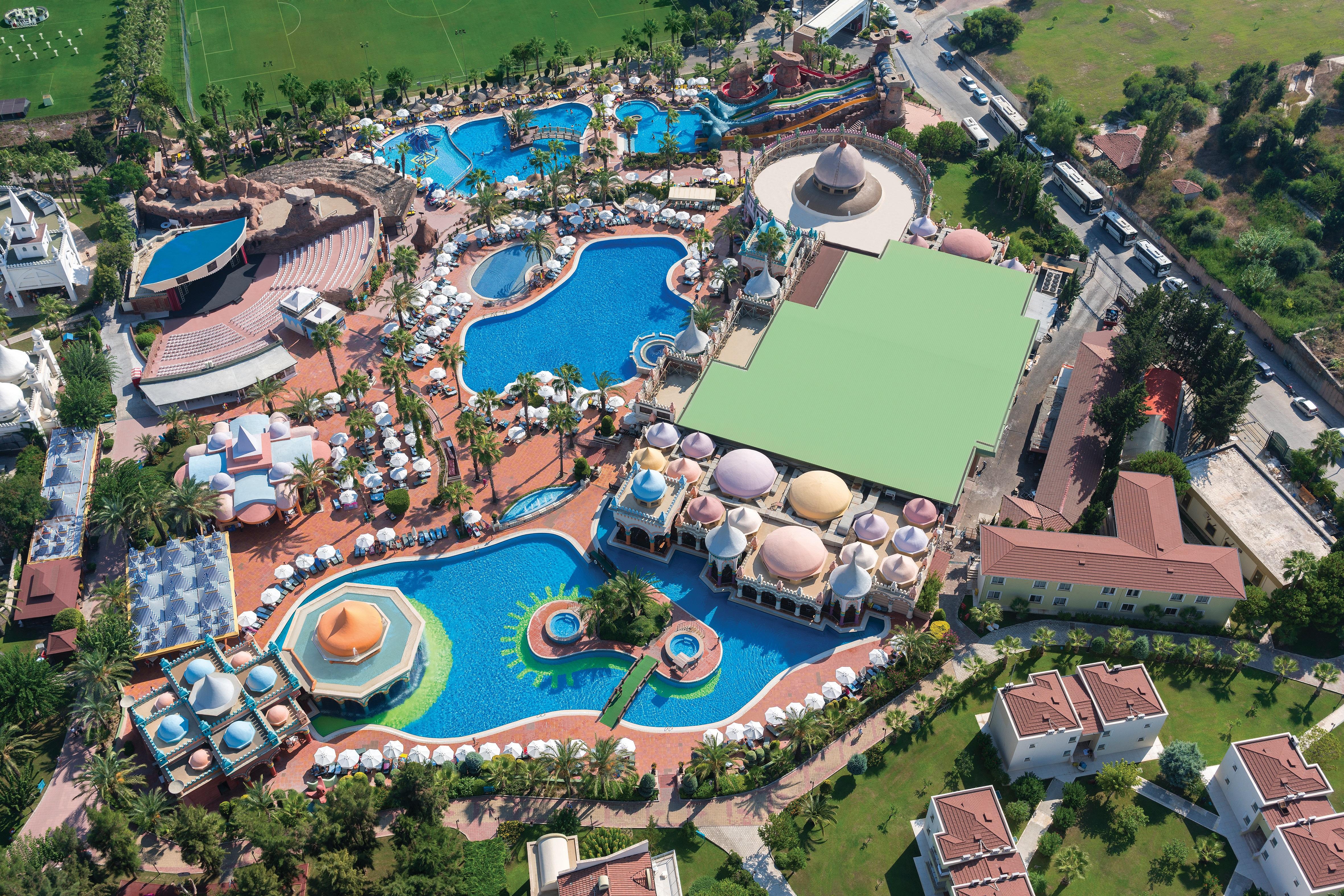 Sentido Kamelya Fulya Hotel&Aqua - Ultra All Inclusive Colakli Exterior foto Aerial view of the hotel